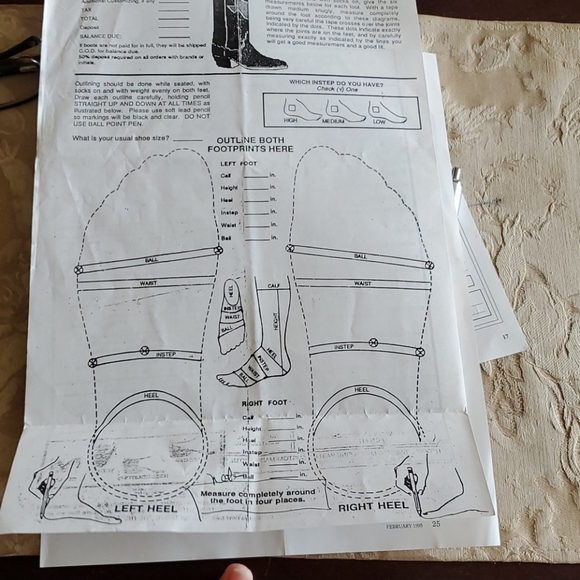Rocky Carroll Custom Made Boots size 7.5 - Picture 14 of 16